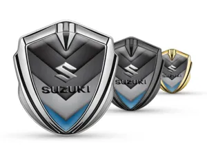 Suzuki Emblème Silicone Insigne Design Luxe Alliage Bordé